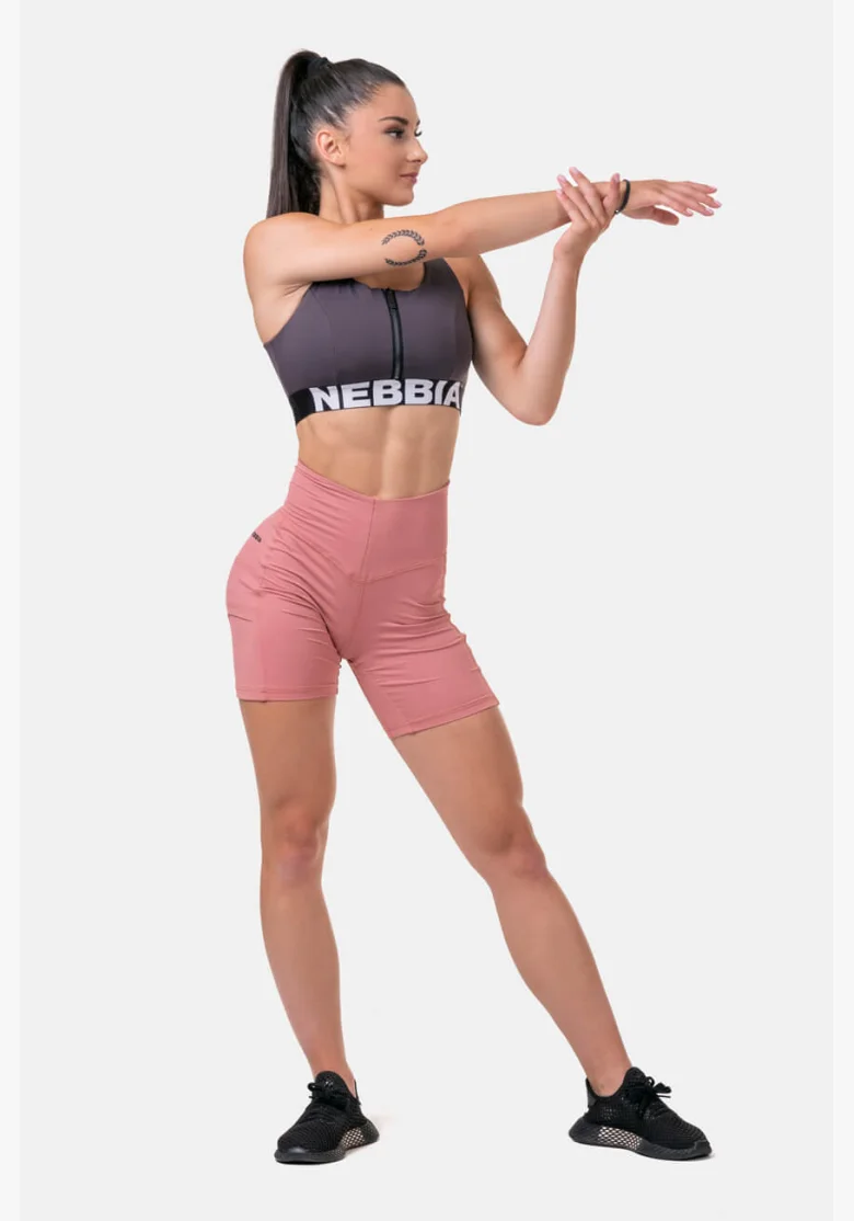 NEBBIA • Smart Zip sports bra • NEBBIAshop.cz