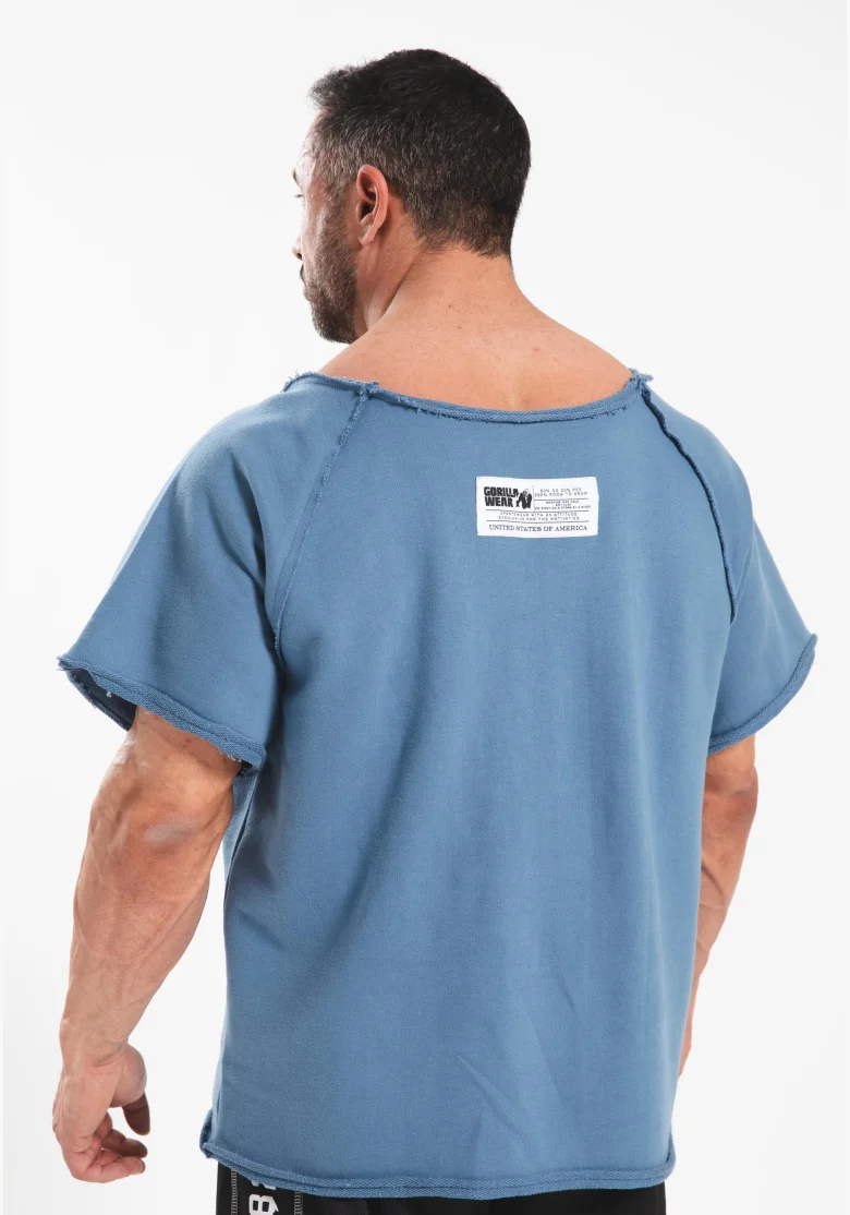 Gorilla Wear Men's Classic Workout Top - Blue