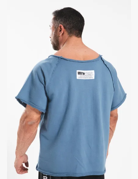 Gorilla Wear Men's Classic Workout Top - Blue