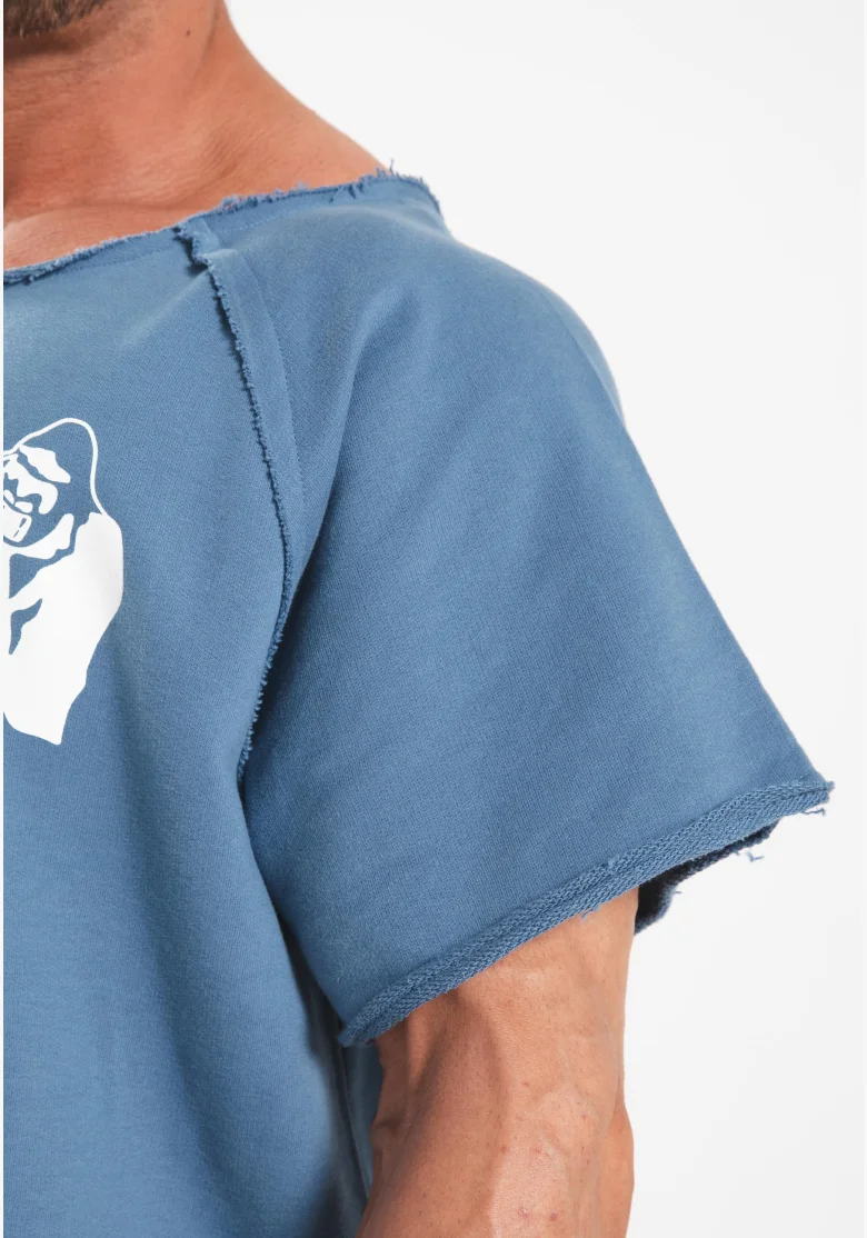 Gorilla Wear Men's Classic Workout Top - Blue