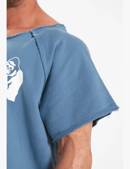 Gorilla Wear Men's Classic Workout Top - Blue