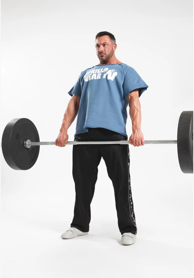 Gorilla Wear Men's Classic Workout Top - Blue