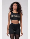 Gold Mesh is a sports mini top for women. It is made from the highest quality materials and features a breathable mesh designed to ventilate and wick away sweat during physical activities.