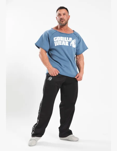 Gorilla Wear Men's Classic Workout Top - Blue