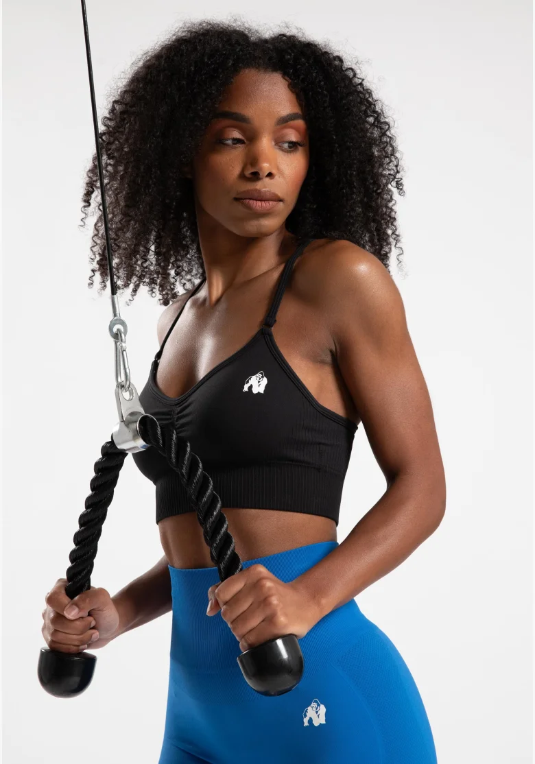 Gorilla Wear women's sports bra Olivia - black