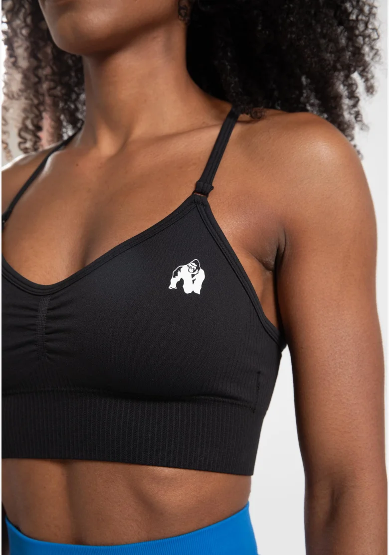 Gorilla Wear women's sports bra Olivia - black