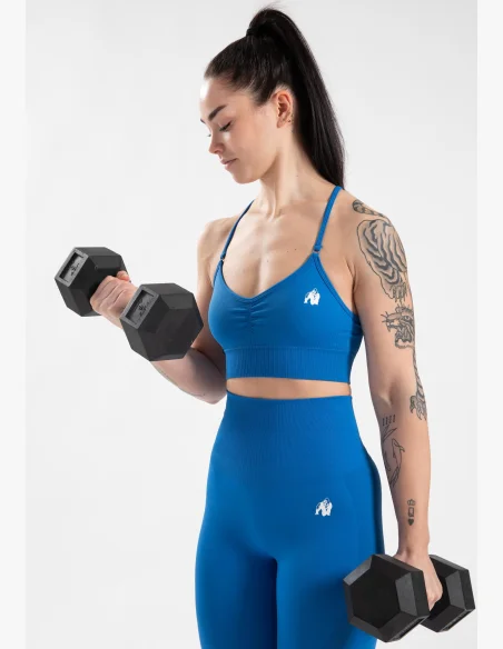 Gorilla Wear women's sports bra Olivia – blue