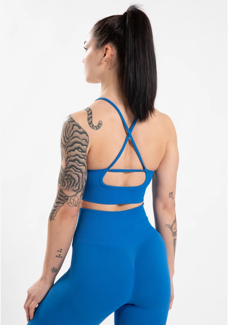 Gorilla Wear women's sports bra Olivia – blue