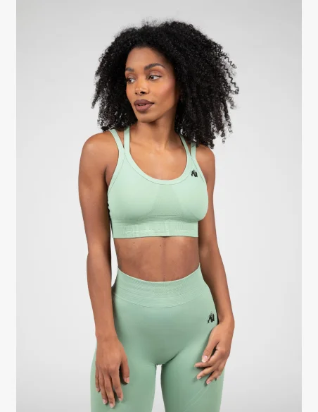 Gorilla Wear women's seamless bra Whitney – green