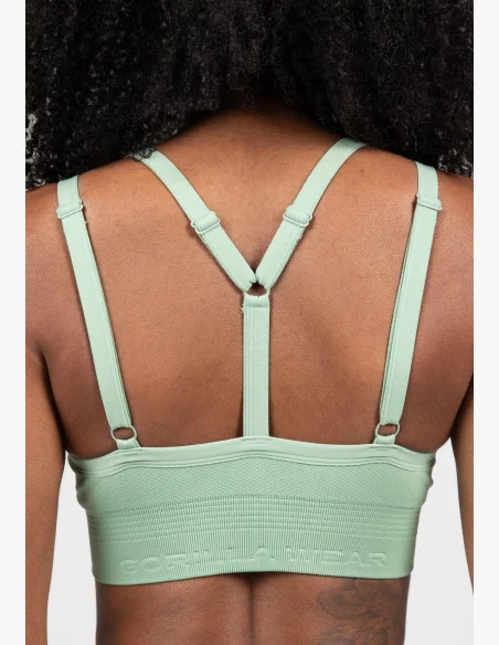 Gorilla Wear women's seamless bra Whitney – green