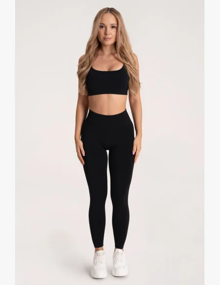 Gym Glamour Leggings Second Skin push up Black
