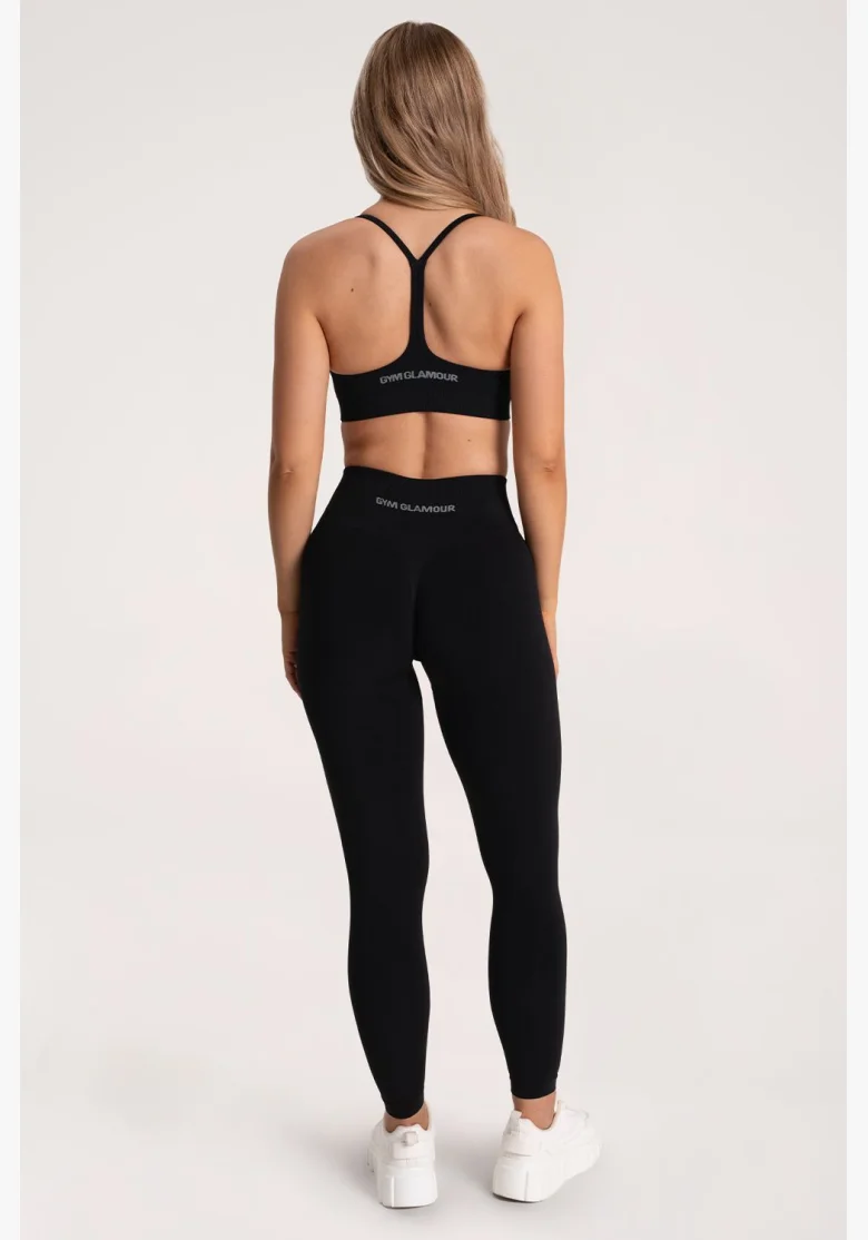 Gym Glamour Leggings Second Skin push up Black