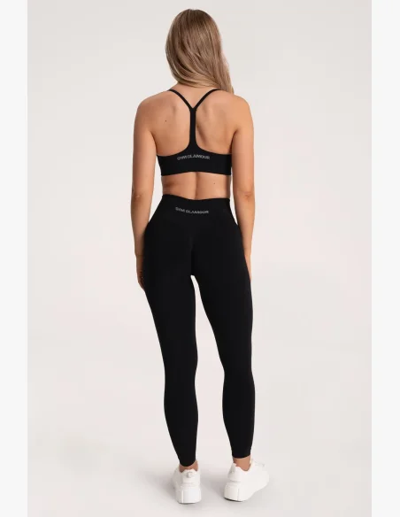 Gym Glamour Leggings Second Skin push up Black